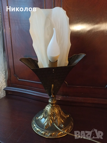 Нощна лампа Арт Деко, снимка 2 - Настолни лампи - 53214086