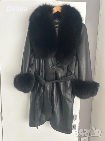 Дамско кожено яке