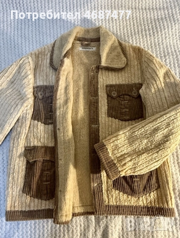 Винтидж яке Prodigy 100% Velvet – ретро стил XXL, снимка 2 - Якета - 52847322