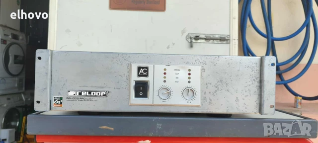 Крайно стъпало Reloop RA-1000 PRO, снимка 2 - Ресийвъри, усилватели, смесителни пултове - 50720844