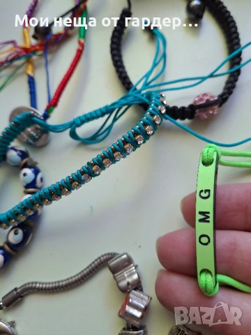 Гривни разни,ръчна изработка. Лондон , снимка 3 - Гривни - 50971909