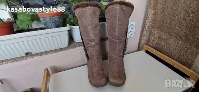 Ботуши G. H. Bass&Go 38.5н.Естествена велур , снимка 7 - Дамски ботуши - 52957367