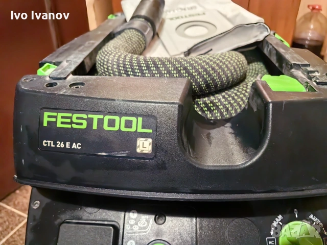 Прахосмукачка Festool CTL 26 E AC-Renofix, снимка 3 - Други инструменти - 53408607