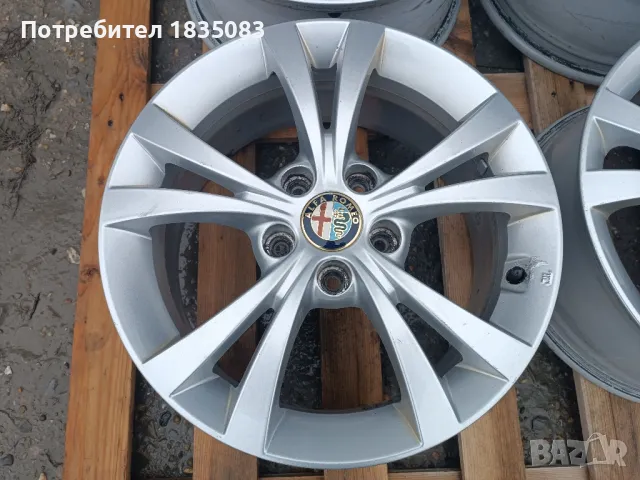 Лети джанти 16ки 5х110 Alfa Romeo, снимка 5 - Гуми и джанти - 48493709