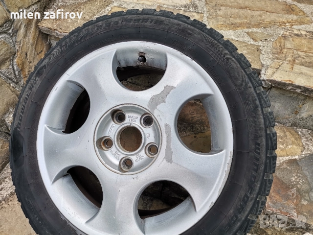 лети джанти с гуми за сеат алхамбра шаран 5x112 16ц, снимка 3 - Гуми и джанти - 51458758