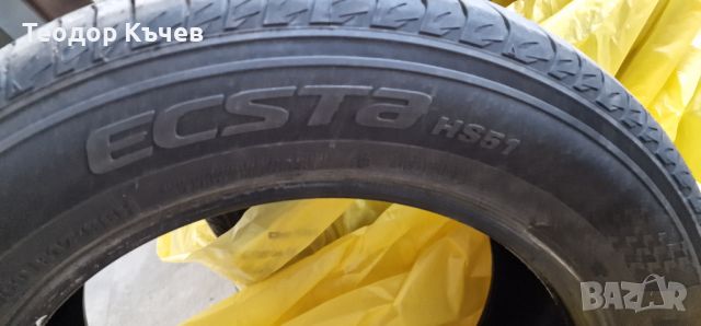 4 бр. Летни гуми Kumho ECSTA HS51, 215/60 R17 96H, снимка 3 - Гуми и джанти - 45160279