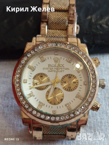 Дамски часовник ROLEX OYSTER PERPETUAL реплика много красив 53754, снимка 5 - Дамски - 53677288