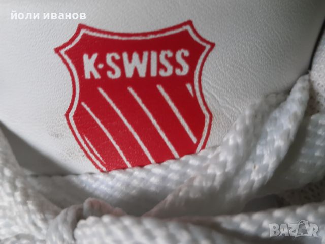 K.SWISS-кожени маратонки 42,5-унисекс, снимка 3 - Маратонки - 46787029