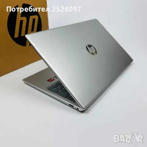 Лаптоп HP/15,6” FHD IPS/Ryzen 3 7320U/8GB LPDDR5 5500MHz, снимка 5 - Лаптопи за работа - 47842739