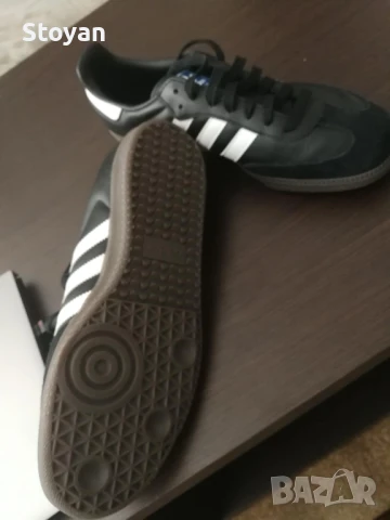 adidas Samba OG "Black Gum" 43 1/3 / бартер за 44-ти, снимка 3 - Маратонки - 51105405