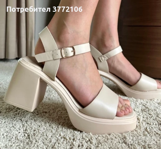 Сандали на ток Thomas 