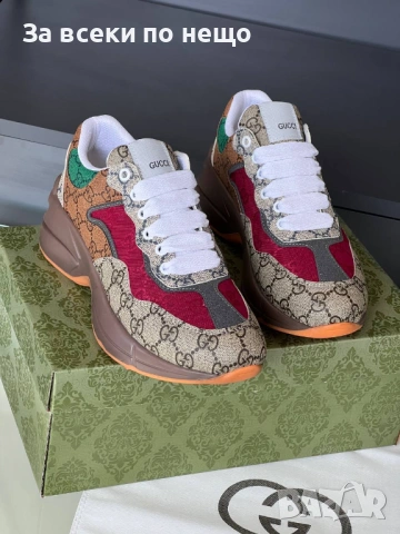 Gucci Унисекс Маратонки👟Мъжки Маратонки👟Дамски Спортни Обувки Гучи Код SK1128