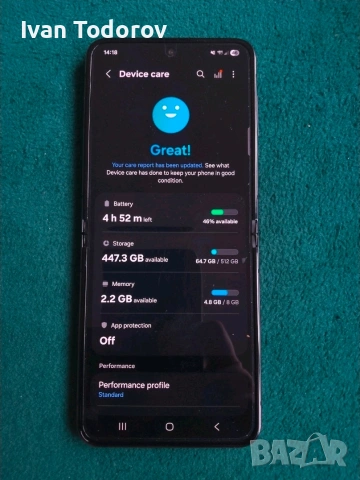 Samsung Z flip 5, снимка 3 - Samsung - 54182623