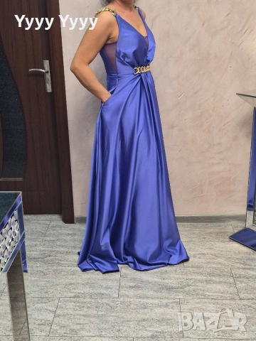 Елегантна дамска рокля , снимка 6 - Рокли - 54088247