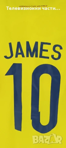 Футболна тениска на Колумбия домакински екип 2015/2016 James Rodriguez 10 размер М, снимка 3 - Спортни дрехи, екипи - 53329327