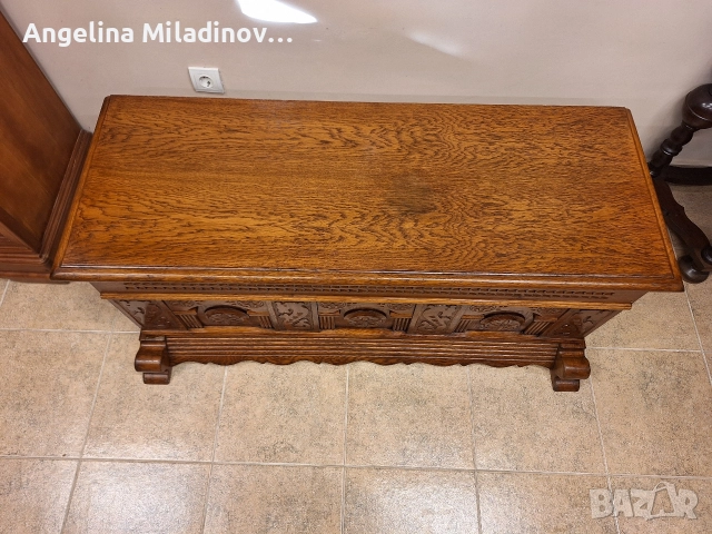 Ракла, скрин, пейка с богата дърворезба , снимка 9 - Ракли - 52818148