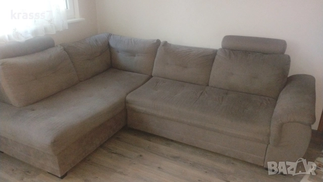 Ъглов диван , снимка 2 - Дивани и мека мебел - 52946510