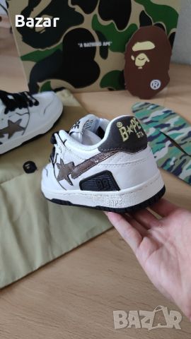 2 чифта обукви заедно Bape и Nike Dunk Off White размер 38, снимка 5 - Маратонки - 45383792