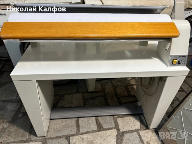 Гладачна машина-каландър Миеле, снимка 2 - Друго търговско оборудване - 52527204
