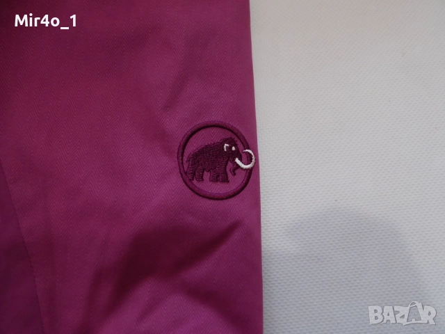 зимно яке mammut dry tech горнище палто парка худи блуза фанела туризъм планина дамско оригинално XL, снимка 5 - Якета - 46964982