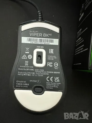 Геймърска Мишка Razer Viper 8Khz + Гаранция, снимка 6 - Клавиатури и мишки - 46894244