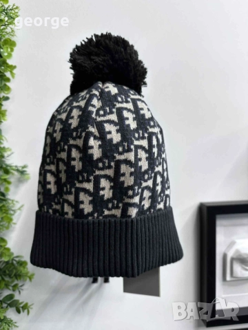 Зимна шапка Dior - нова, снимка 4 - Шапки - 52376525