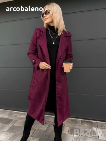 Дамско палто AKRAM, 6цвята , снимка 17 - Палта, манта - 51527288