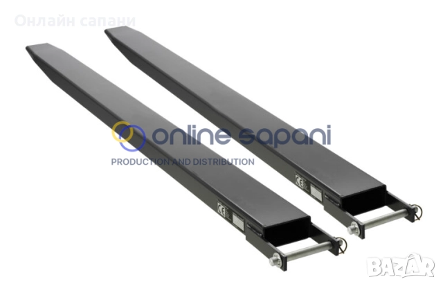 Удължители за мотокар и товарач, Удължители за рогове на машини