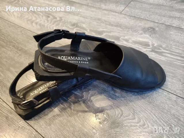 Дамски сандали от естествена кожа, снимка 3 - Сандали - 50342870