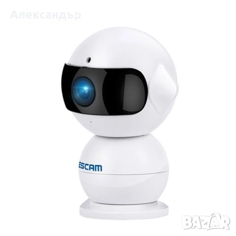 IP камера за нощно виждане 360 градуса ротационна аларма ESCAM Elf QF200 WiFi Двупосочно аудио, снимка 11 - IP камери - 54174857