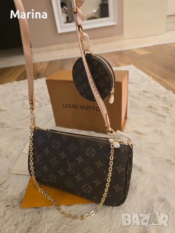 Налична чанта Louis Vuitton Multi Pochette Accessoires, снимка 3 - Чанти - 53322507