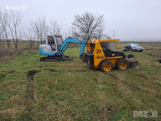 предлагам услуги с мини багер,челен товарач и самосвал за ямбол и региона 