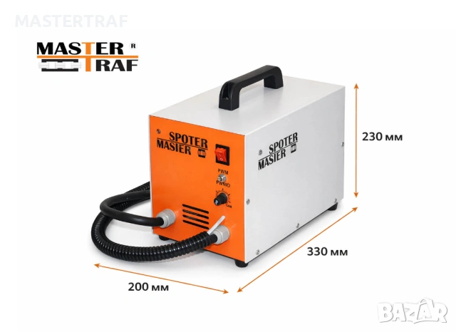 Съпротивителен апарат Спотер обратен чук - апарат за точкова заварка, снимка 4 - Други машини и части - 29413865