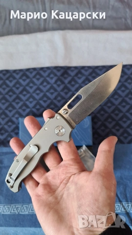 Demko AD20 титан, снимка 8 - Ножове - 53865977