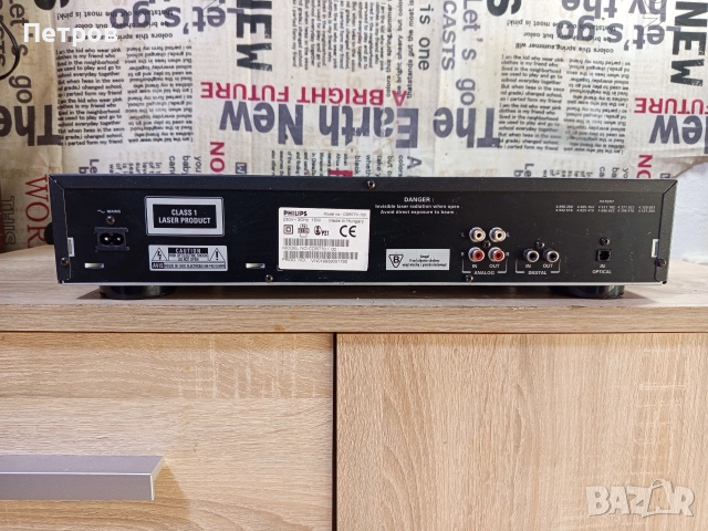 "Philips"CDR770. Audio CD Recorder, снимка 7 - Ресийвъри, усилватели, смесителни пултове - 52801021