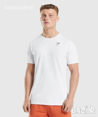 Gymshark Critical T-Shirt - Whitе- мъжка тениска р-р XS НОВА С ЕТИКЕТ