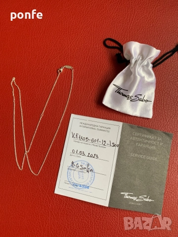 Thomas Sabo Верижка, снимка 2 - Колиета, медальони, синджири - 51844054