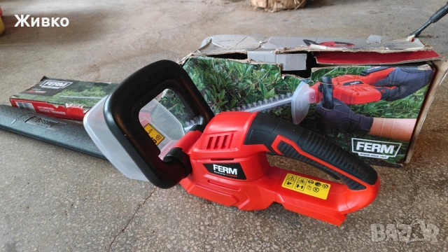 Акумулаторни инструменти Ferm - циркуляр, пр. трион, винтоверт, водоструйка, храсторез, снимка 10 - Винтоверти - 53711718
