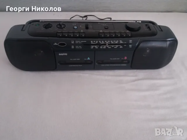 Продавам радиокасетофон Sanyo MW731K в отлично състояние без забележки всичко работи без проблеми , снимка 1 - Радиокасетофони, транзистори - 48519928