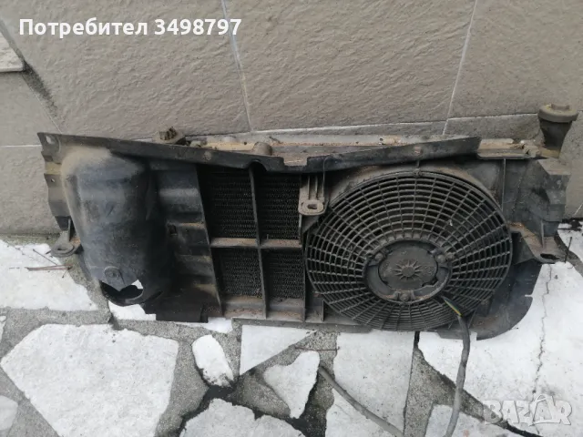 Радиатор с вентилатор Пежо 205 1.4 gt