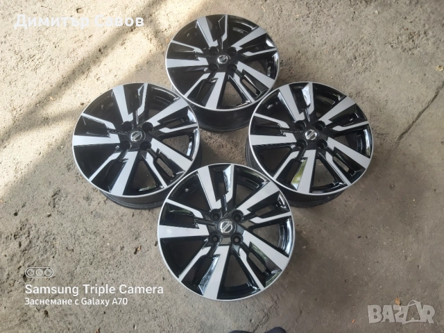 4 броя алуминиеви джанти за Nissan Micra 16, снимка 7 - Гуми и джанти - 51998209