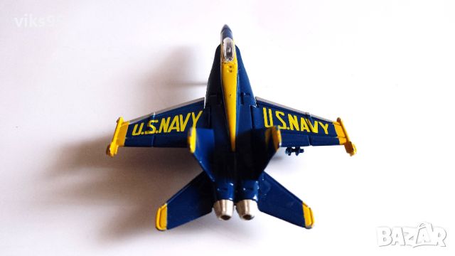 Maisto Tailwinds - F/A-18 Hornet - US Navy Blue Angels, снимка 4 - Колекции - 45295271