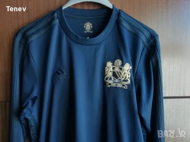 Manchester United 2018 Adidas 50 Year Anniversary 1968 оригинална юбилейна блуза Манчестър Юнайтед М, снимка 4 - Блузи - 47679023