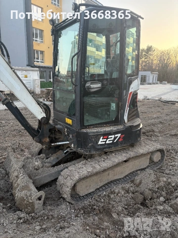 Bobcat E27z, снимка 4 - Индустриална техника - 53748515