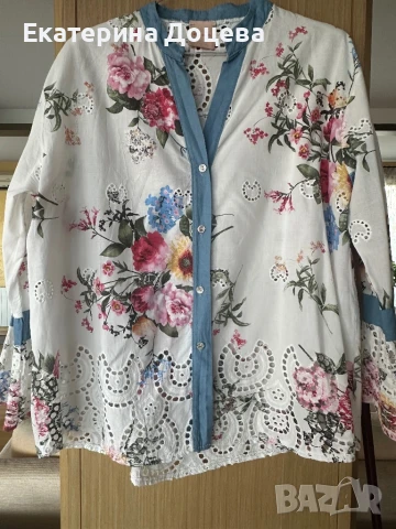 Риза от много фин памук