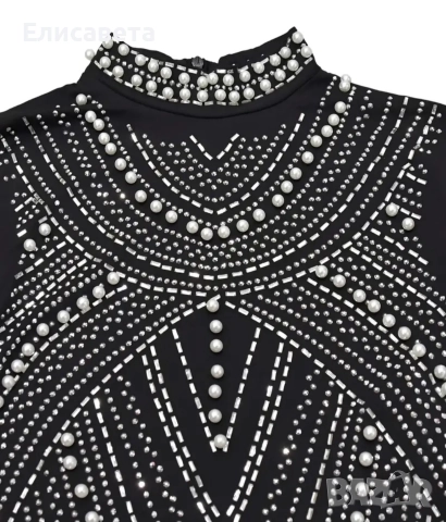 Дамска модерна рокля , снимка 7 - Рокли - 52958232