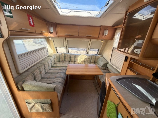 Каравана Swift Conqueror-Френска Спалня/ТЕНТА/СОЛАР/MOVER/Душ кабина/КАТО НОВА, снимка 14 - Каравани и кемпери - 54142112