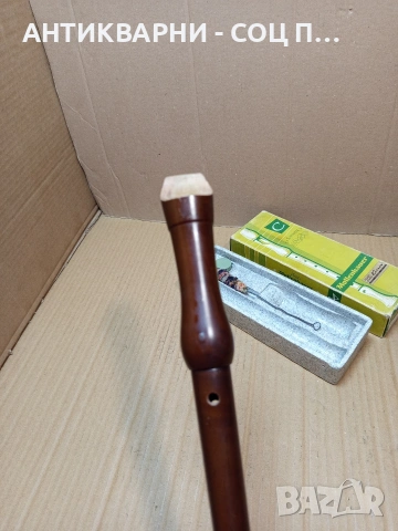 Стара Немска Музикална Флейта. НОМЕР 688., снимка 11 - Антикварни и старинни предмети - 53406931