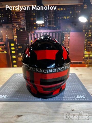 Детска мотокрос каска Oneal 2 Series Youth | Black/Orange | Размер L | 51-52 см, снимка 3 - Спортна екипировка - 54167608