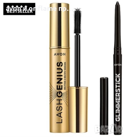 Спирала за мигли Lash Genius Multitask & Multiply+Автоматичен молив за очи